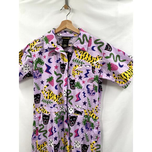 Nooworks M purple coverall jumpsuit Hastings - Picture 4 of 9